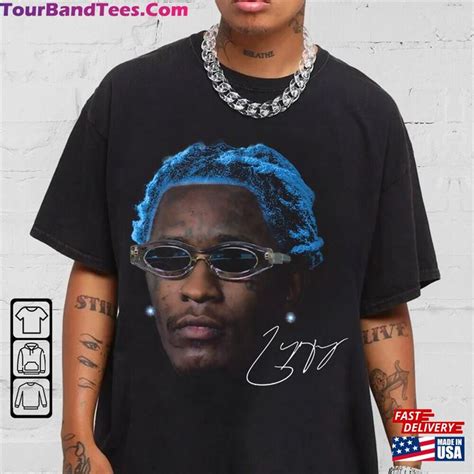 ysl shirt young thug|young thug punk merch.